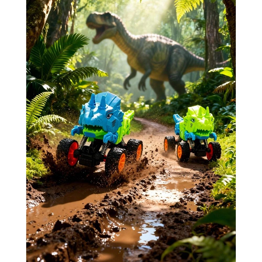 Juguete Autos Dinosaurios Grandes Para Ni&ntilde;os Bigfoot image number 4.0