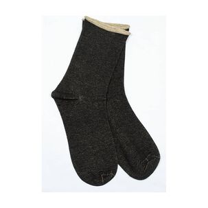 Pack X 2 Calcet&iacute;n Algod&oacute;n Cobre Largo Mujer Apto Para Diabeticos