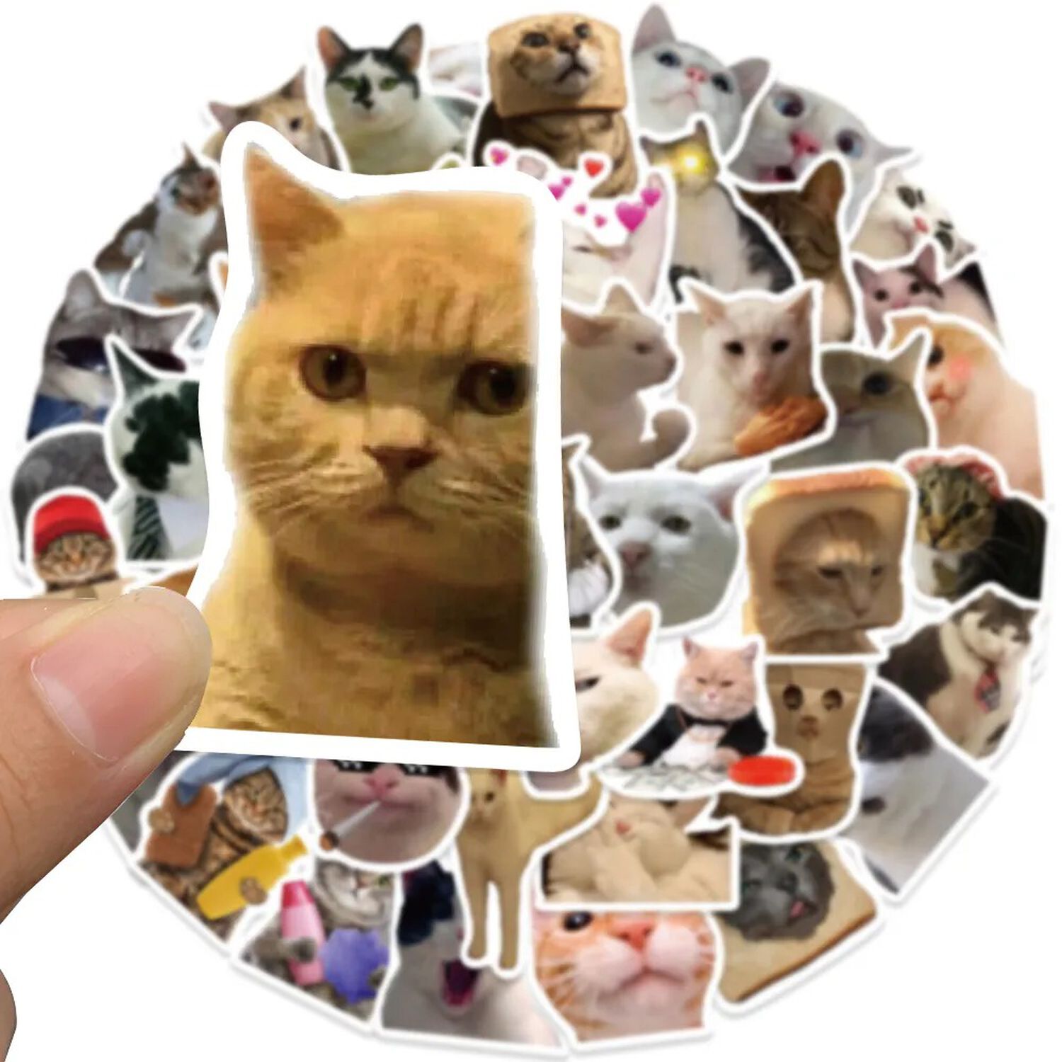 Pack 50 Sticker Gatitos Memes Gatos Nekos image number 3.0