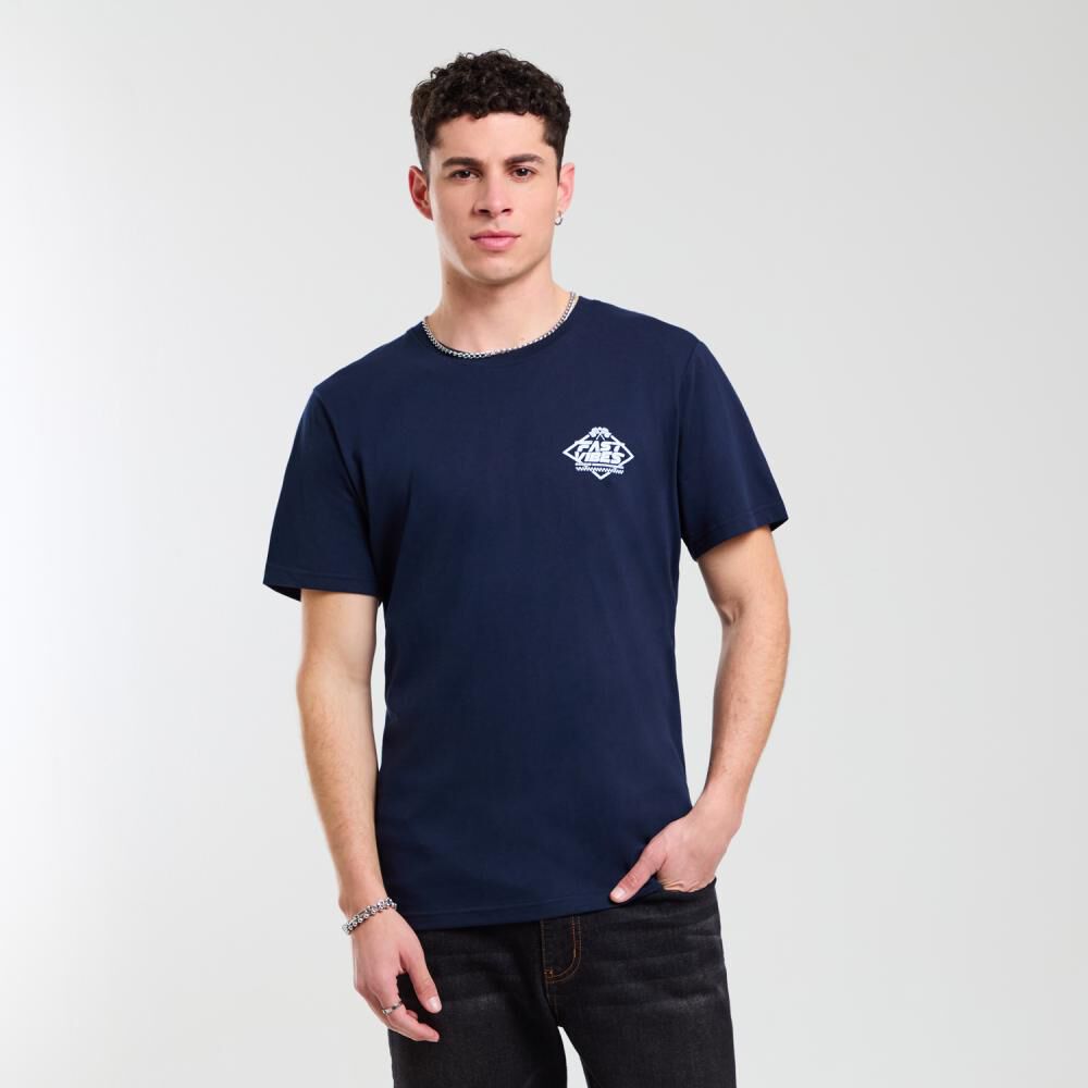 Polera Oversize Manga Corta Cuello Redondo Hombre Skuad image number 0.0