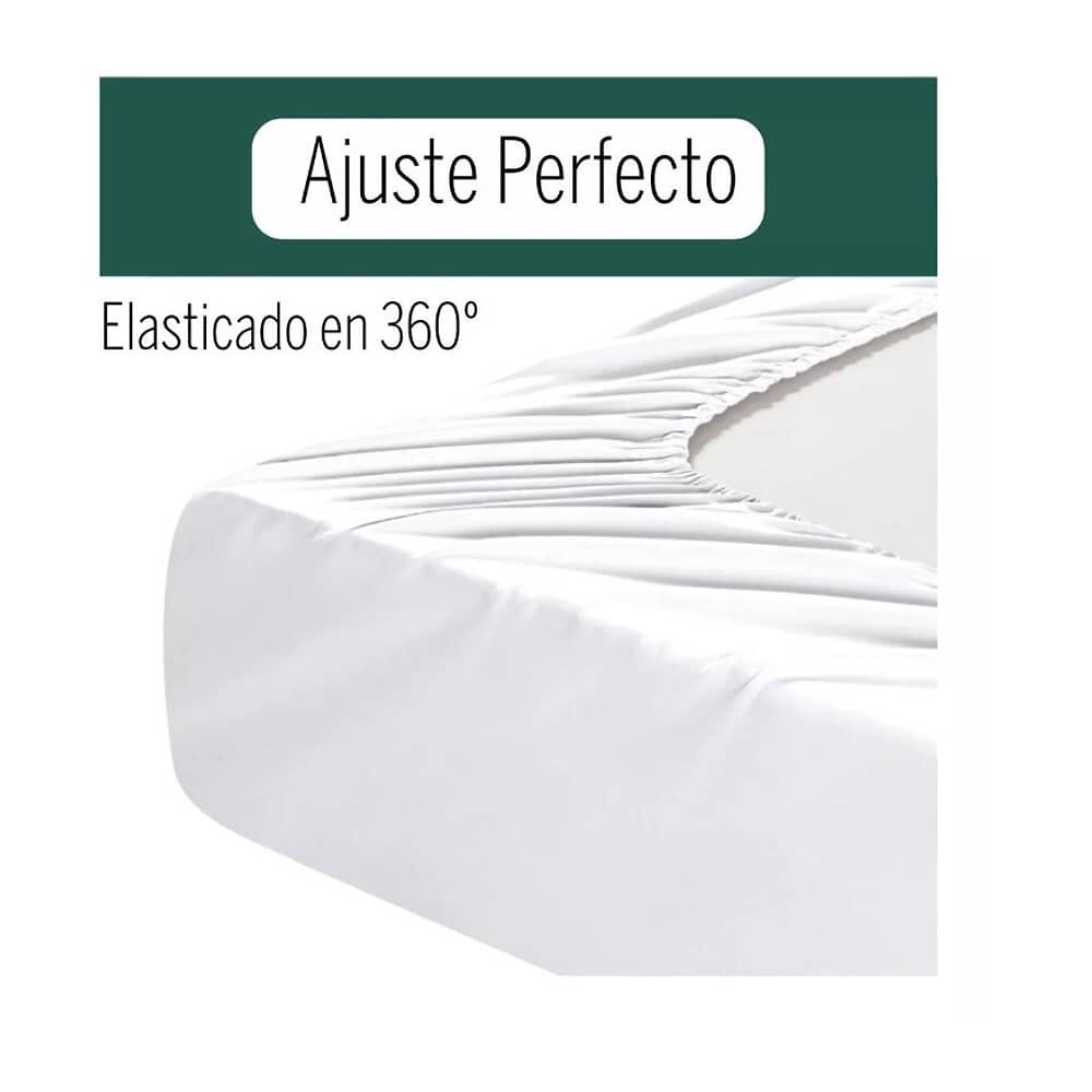 Juego De S&aacute;bana 2 Plazas 500 Hilos 3 Piezas image number 2.0