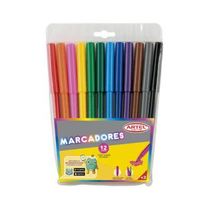 Estuche 12 Marcadores Artel