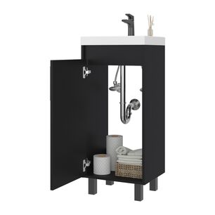 Vanitorio 1 Puerta 86,4x32,5x39,6 Cm