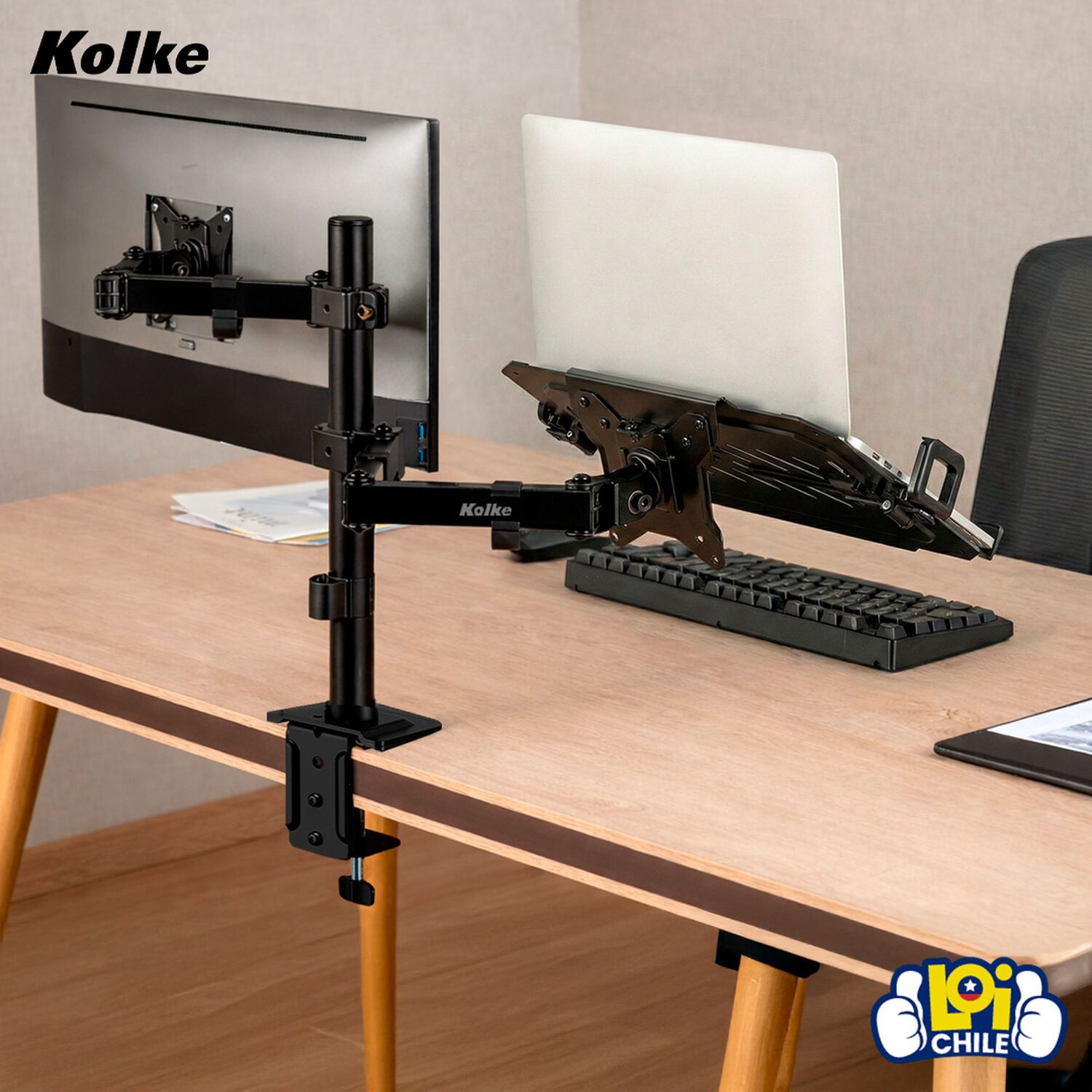 Soporte Monitor Notebook Kolke Brazo Articulado image number 7.0