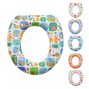 Adaptador Para Wc Suave Y Acolchado Color Ni&ntilde;o