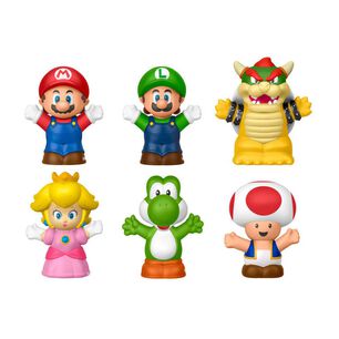Set De Personajes Little People Nintendo Mario Bross