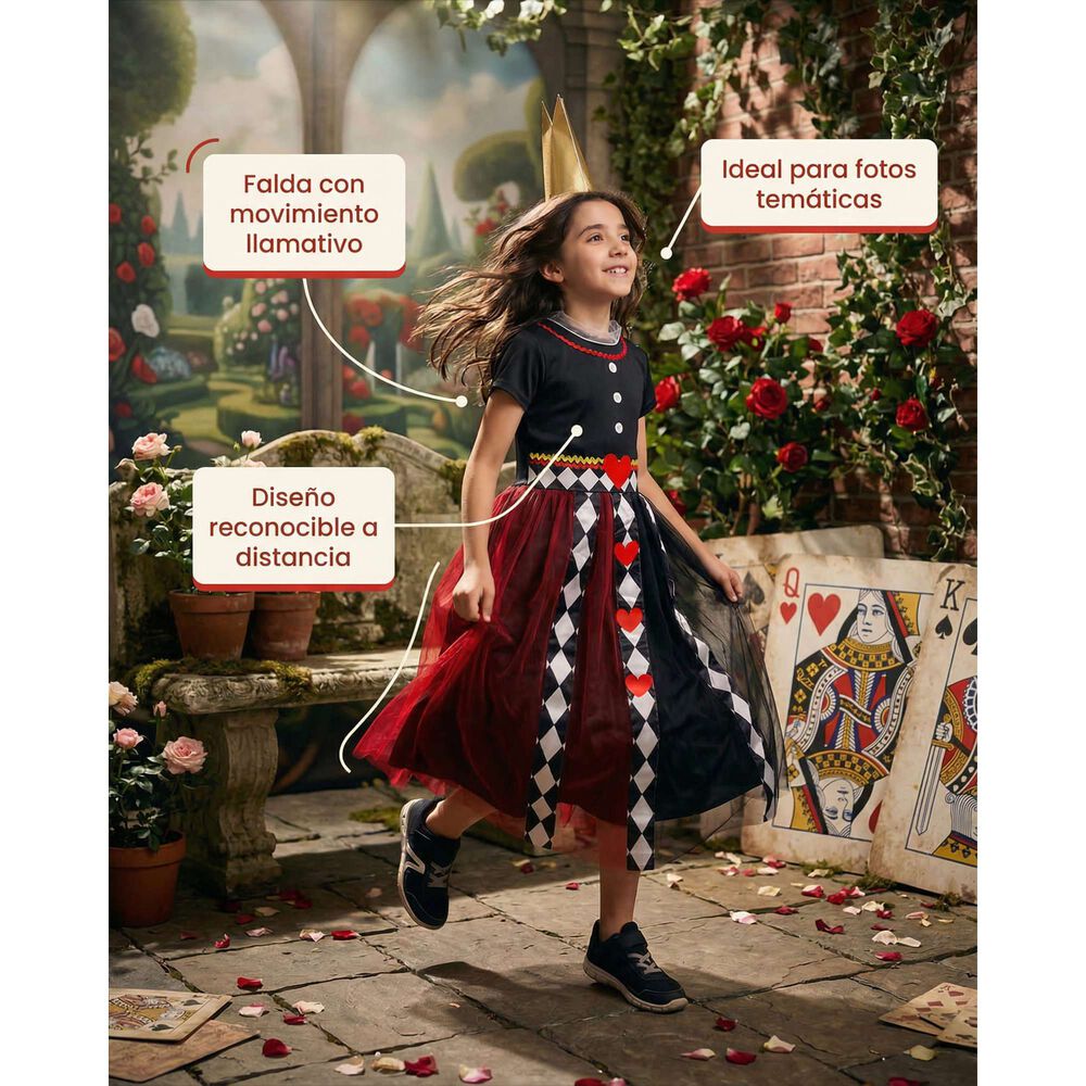 Disfraces Personajes De Cuentos Infantiles Ni&ntilde;as Alicia image number 33.0