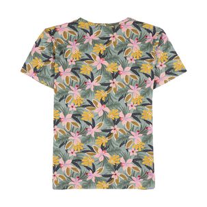 Polera Regular Slim Manga Corta Cuello Redondo Hombre Az Black