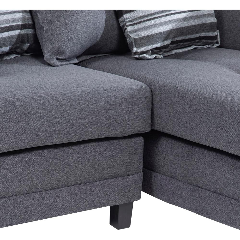 Sof&aacute; Seccional Derecho Living Factory Mustang / 4 Cuerpos image number 9.0