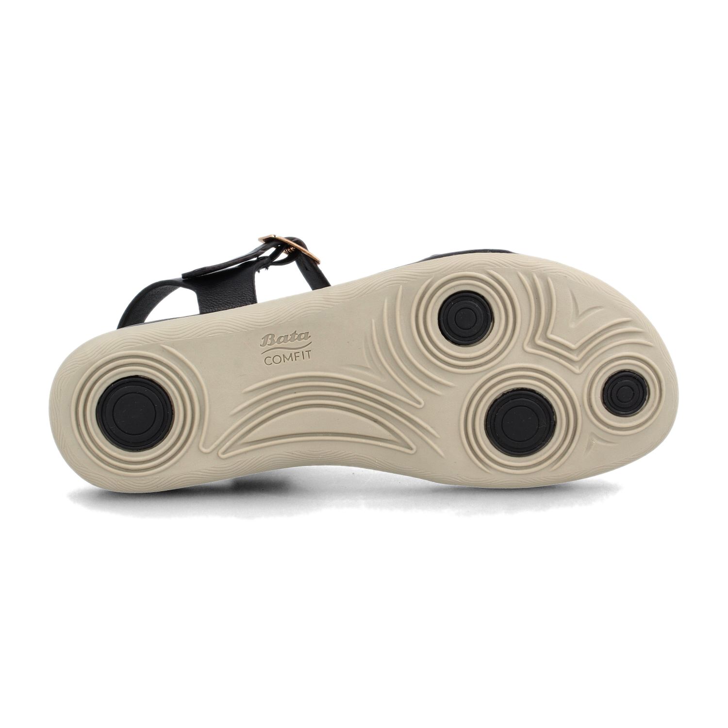Sandalia Mujer Bata Colerin Negro image number 4.0