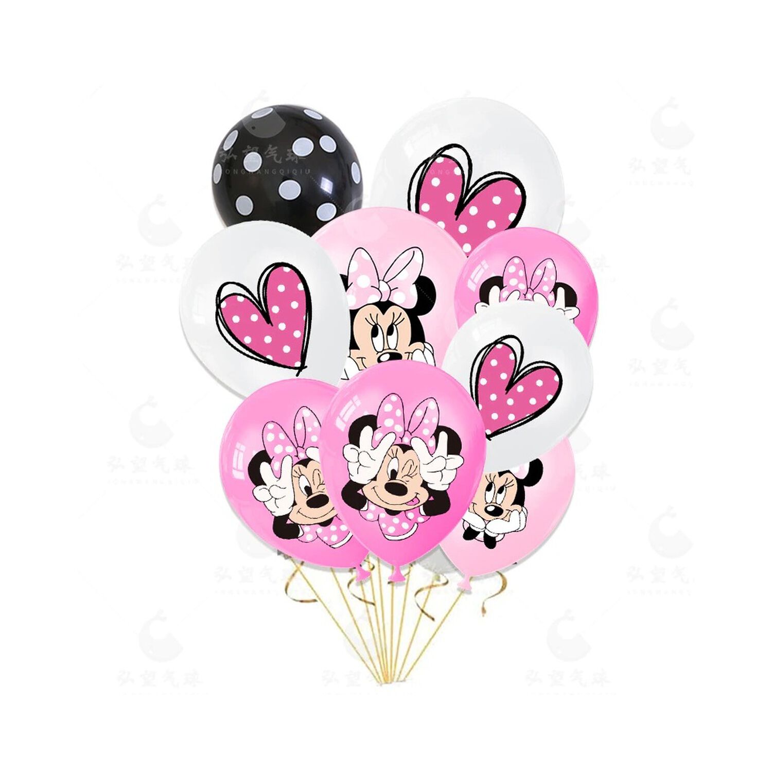 Pack Globos Minnie Mouse Fiestas Cumplea&ntilde;os image number 0.0