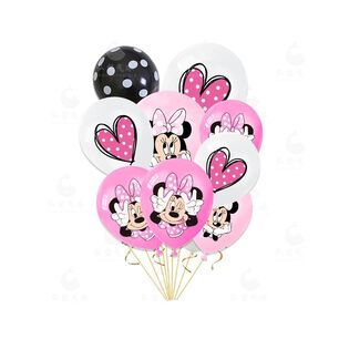 Pack Globos Minnie Mouse Fiestas Cumplea&ntilde;os