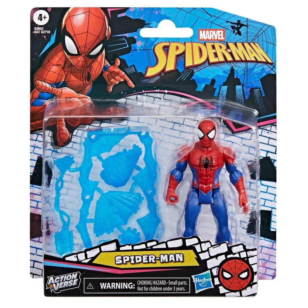 Figura De Acci&oacute;n Marvel Actionverse Spider-man image number 12.0