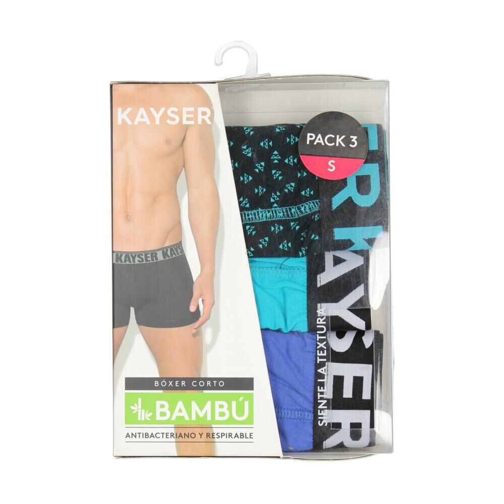 ▷ Pack Ropa Interior Boxer Hombre Kayser / 3 Unidades - Calzoncillos y  Boxer en 【Hites】
