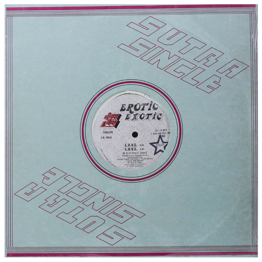 Erotic Exotic - L.o.v.e. | 12" Maxi Single Usado image number 0.0