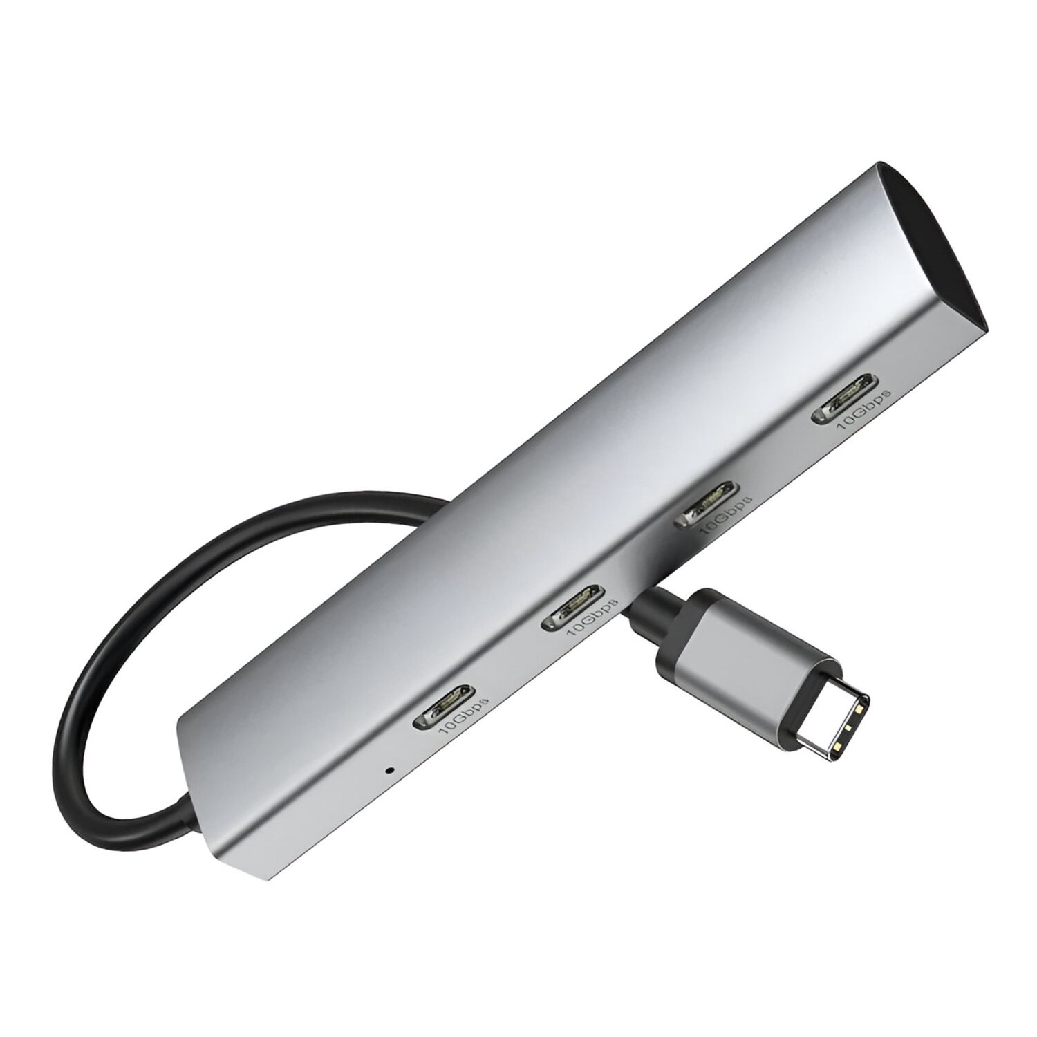 Hub Usb-c 3.2 Aluminium 4 Puertos C Tecmaster Tm-100554 image number 5.0
