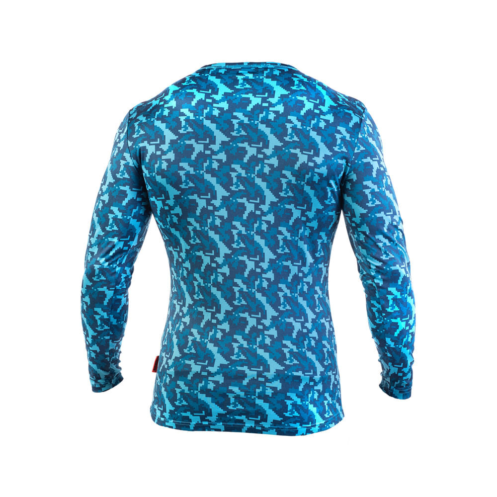 Camiseta Primera Capa Hw Hdx Camo Petroleo image number 1.0