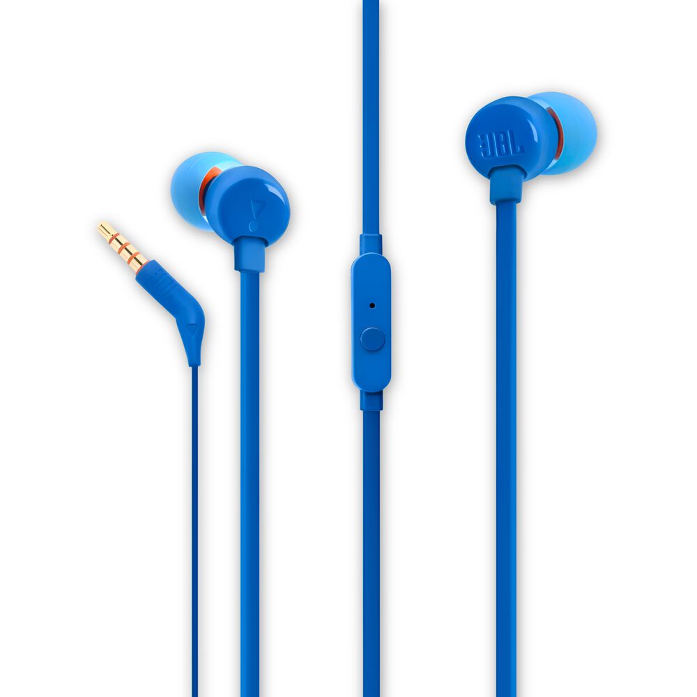 Audífonos Jbl T110 Azul Con Manos Libre Tecnología Hi Bass image number 0.0