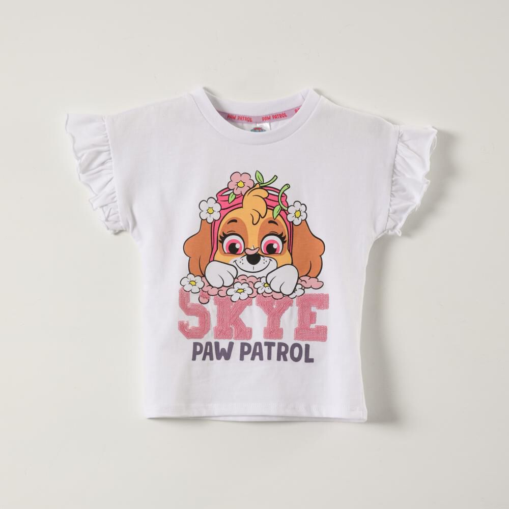 Polera Manga Corta Bebe Niña Paw Patrol image number 0.0
