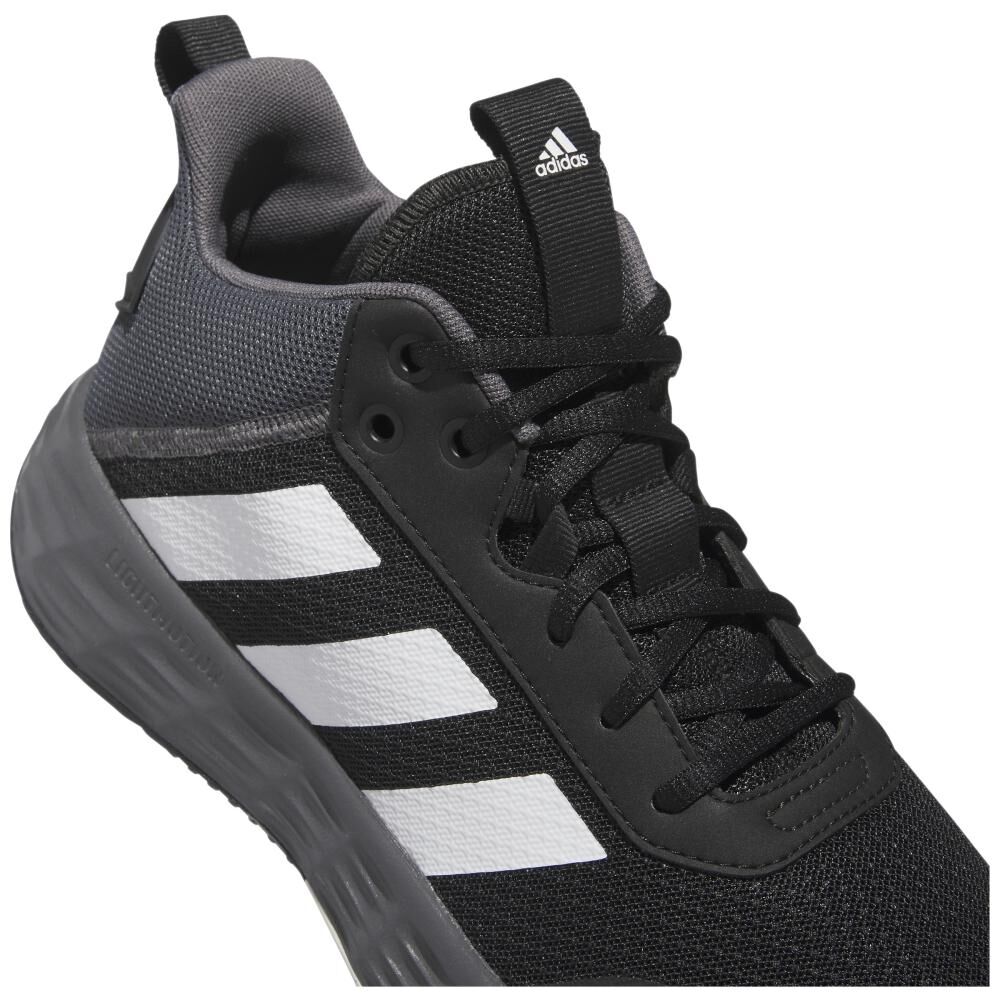 Zapatilla Basketball Hombre Adidas Ownthegame 2.0 Negro image number 5.0