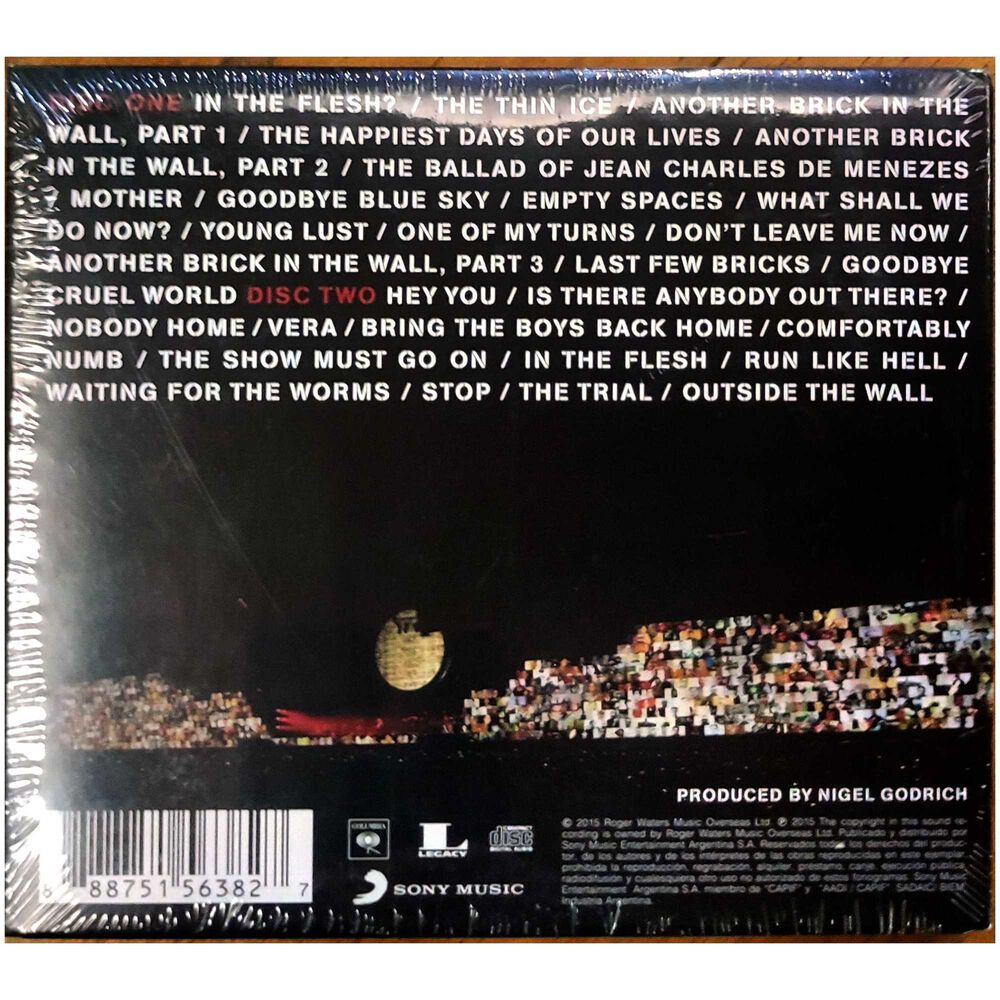 Roger Waters - Roger Water The Wall (2cd) | Cd image number 1.0