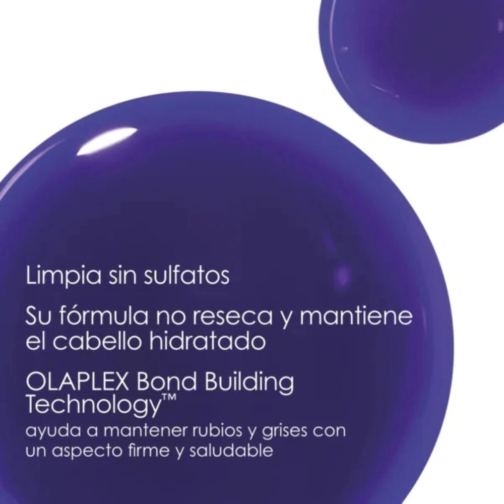 Olaplex 4-p Blonde Enhancer Toning Shampoo 250ml image number 3.0