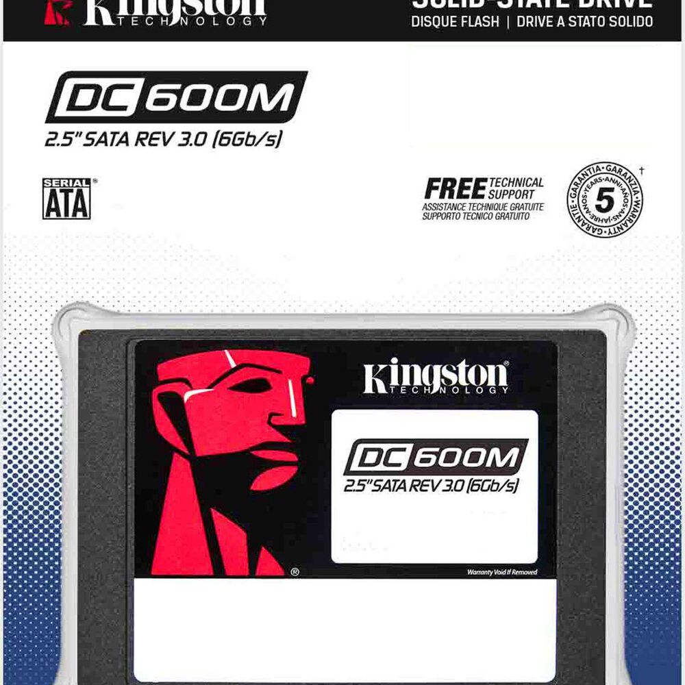 Disco Ssd Kingston Data Center Enterprise Dc600m 960gb 2.5" image number 0.0