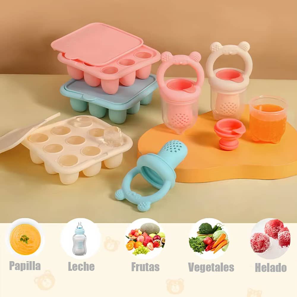 Chupete Fruta Bebe Mordedor Rasca Encia + Molde Para Helados image number 2.0