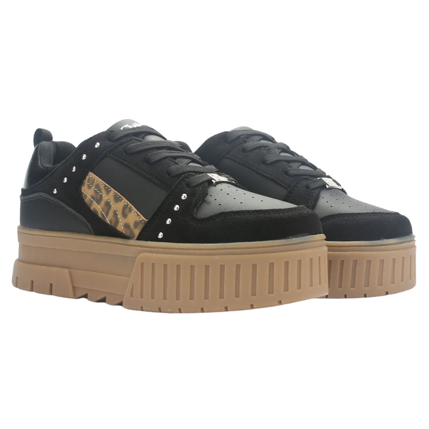Zapatilla Mujer Chalada Troya-5 Negro Urbano image number 6.0