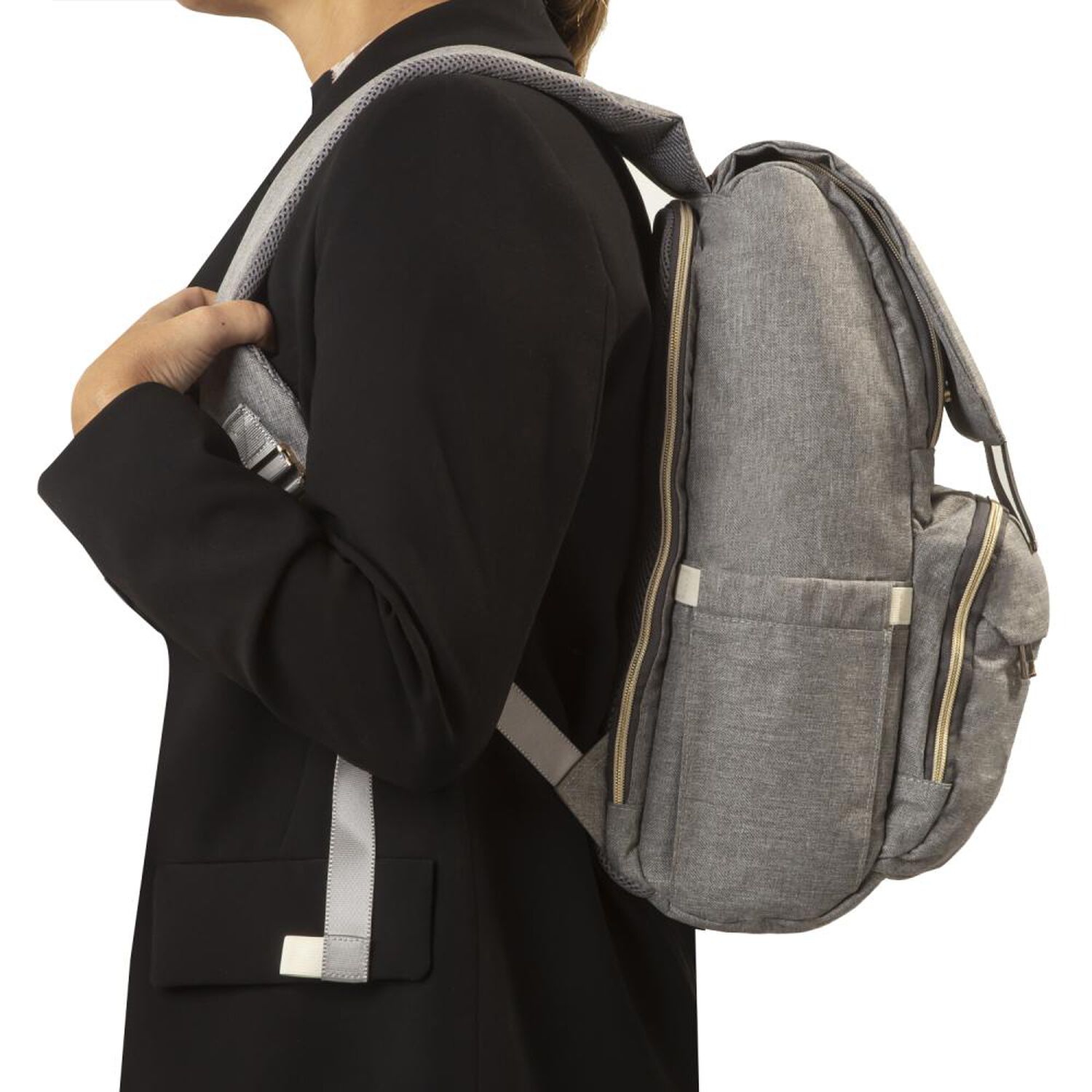 Mochila Pa&ntilde;alera Bebesit Gris image number 5.0