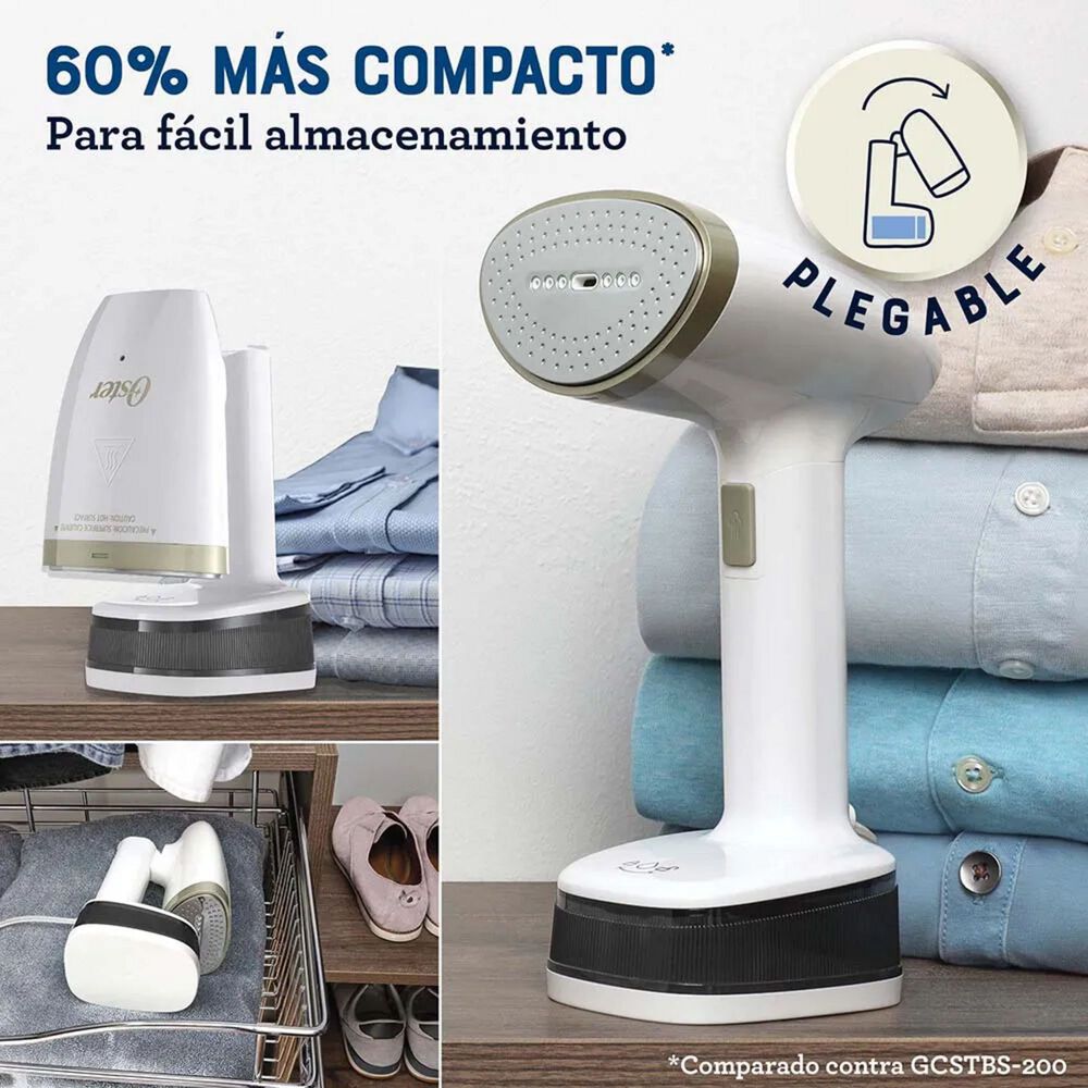 Plancha Vertical Oster Vaporizador Gcstf200 Blanca image number 4.0