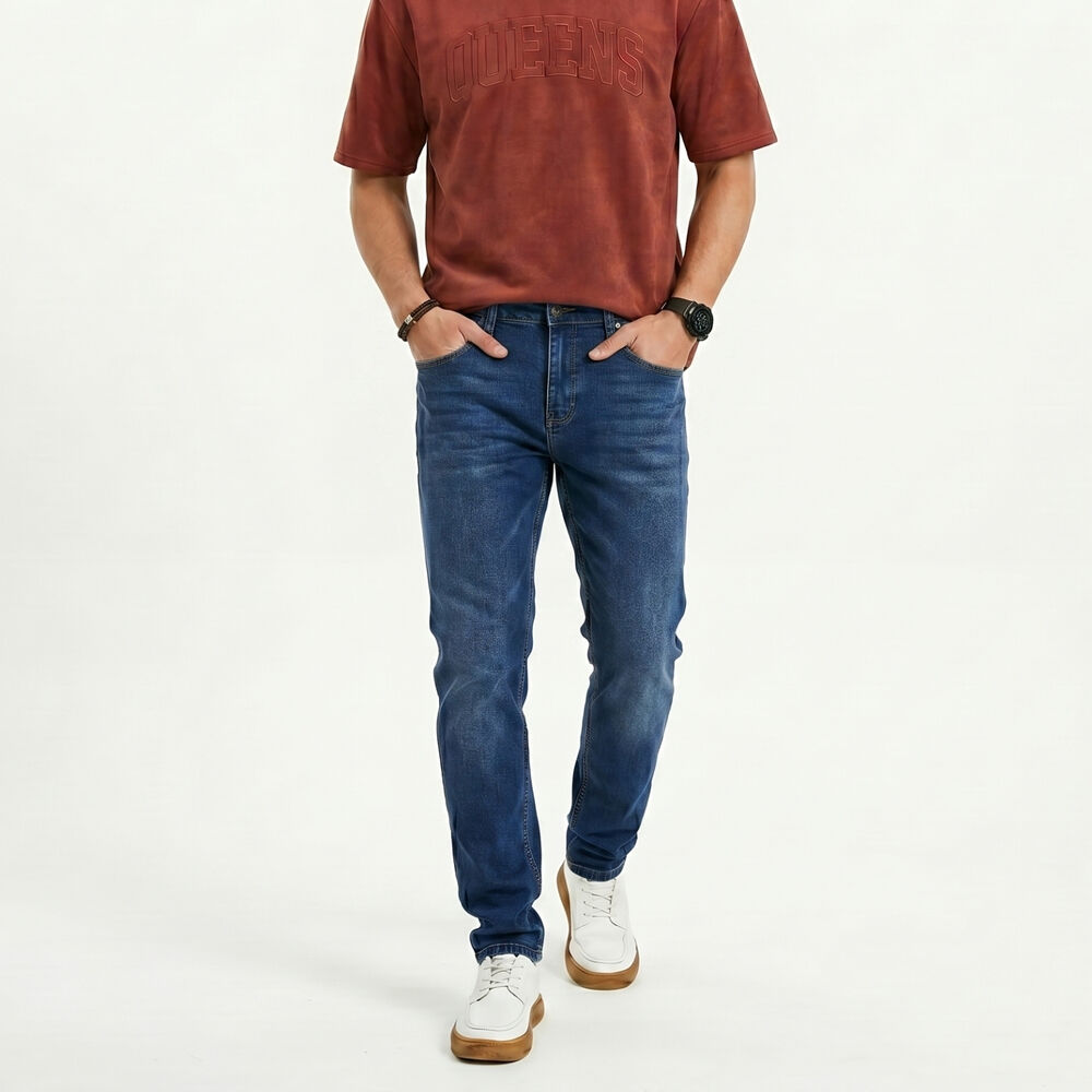 Pantalon Jeans Skinny Forro Interno Hombre image number 0.0