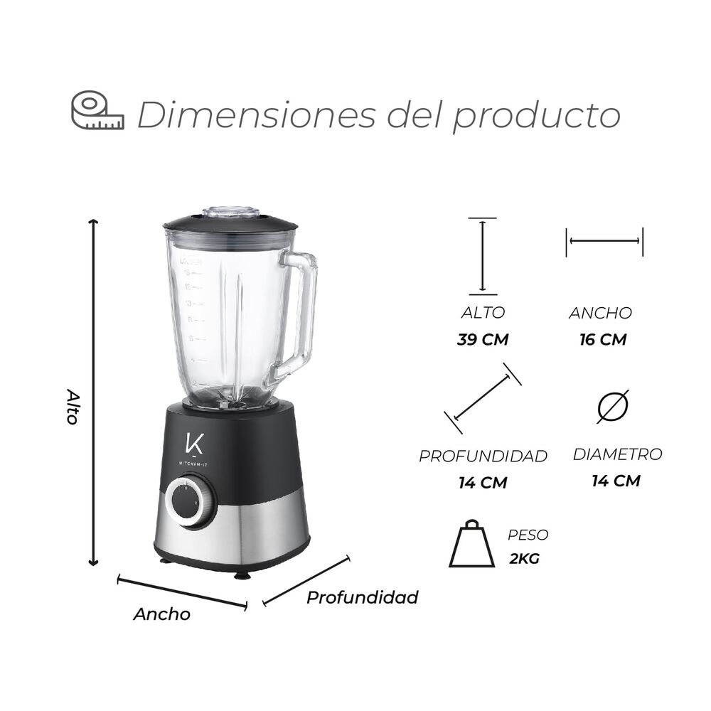 Licuadora Power Pro 800w image number 8.0