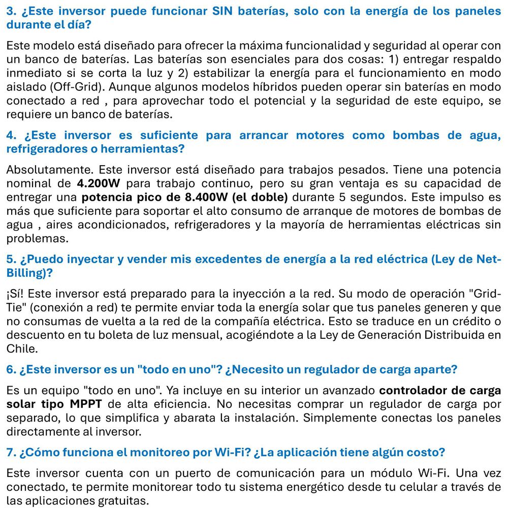 Inversor Solar Con Wifi H&iacute;brido De 4200w Y Potencia M&aacute;xima 8400w image number 9.0