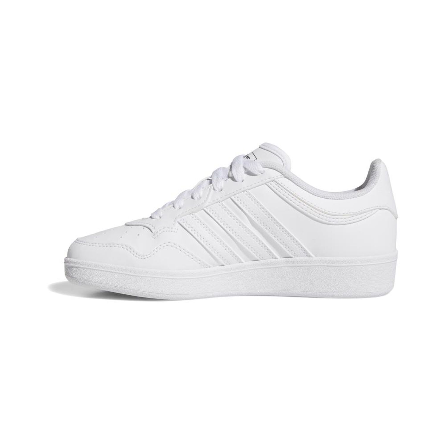 Zapatilla Urbana Unisex Adidas Hoops 4.0 Blanco image number 3.0