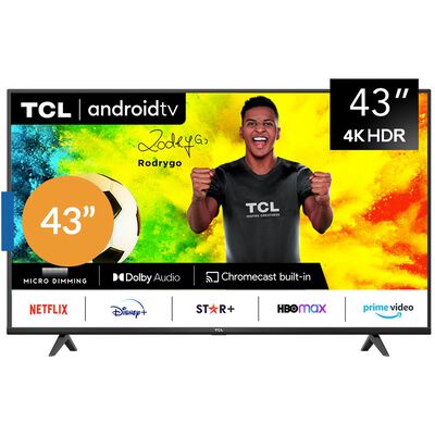 Led 43" TCL 43P615 / Ultra HD 4K / Smart TV