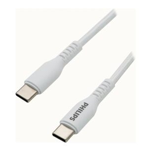 Cable De Carga Rapida 60w Usb C A Usb C Blanco Dlp8601b/71