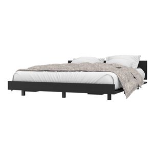 Base De Cama 2 Plazas Fm-001n - Negro