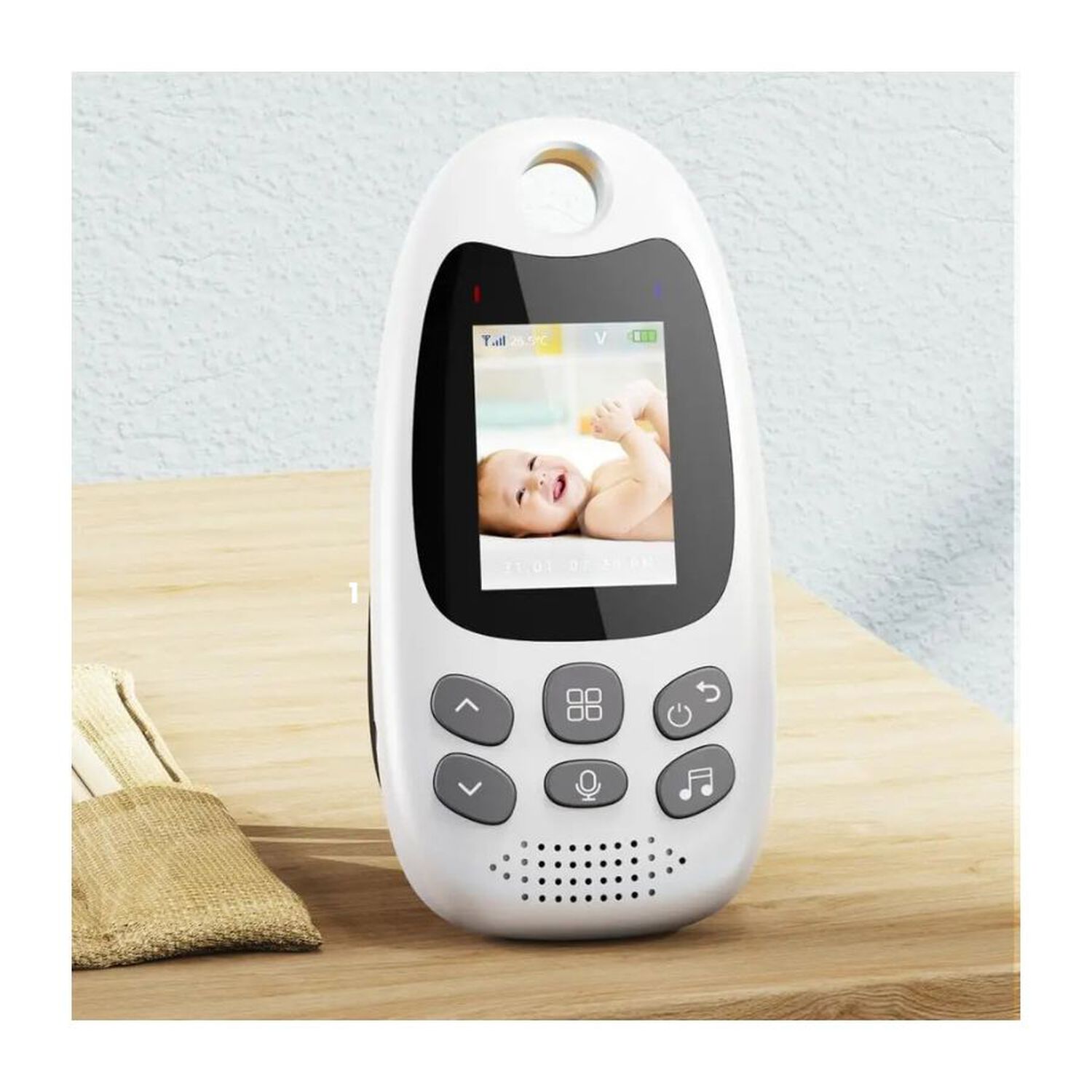Monitor De Bebe Camara Video Vision Nocturna Audio Bidireccional image number 4.0