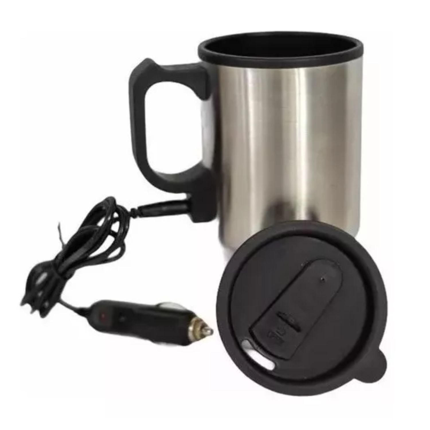 Vaso Auto Acero Tazon Mug 12v 480ml T&eacute;rmico Conexion Auto image number 3.0