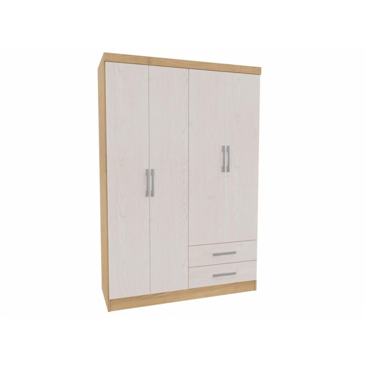 Cl&oacute;set Casa Ideal S444 / 4 Puertas / 2 Cajones image number 0.0