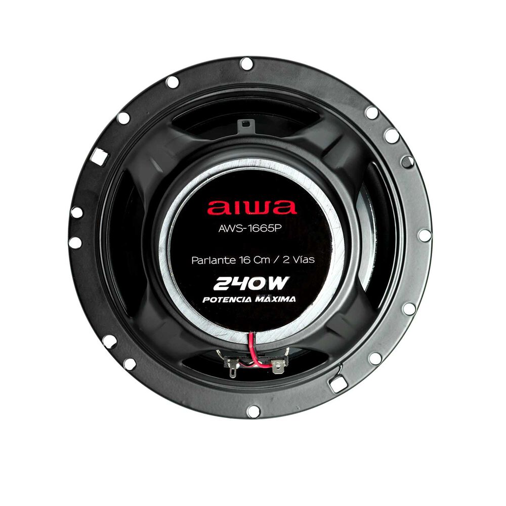 Parlantes Para Auto 16cm 2 V&iacute;as 240 Watts Aiwa Aws-1665p image number 3.0