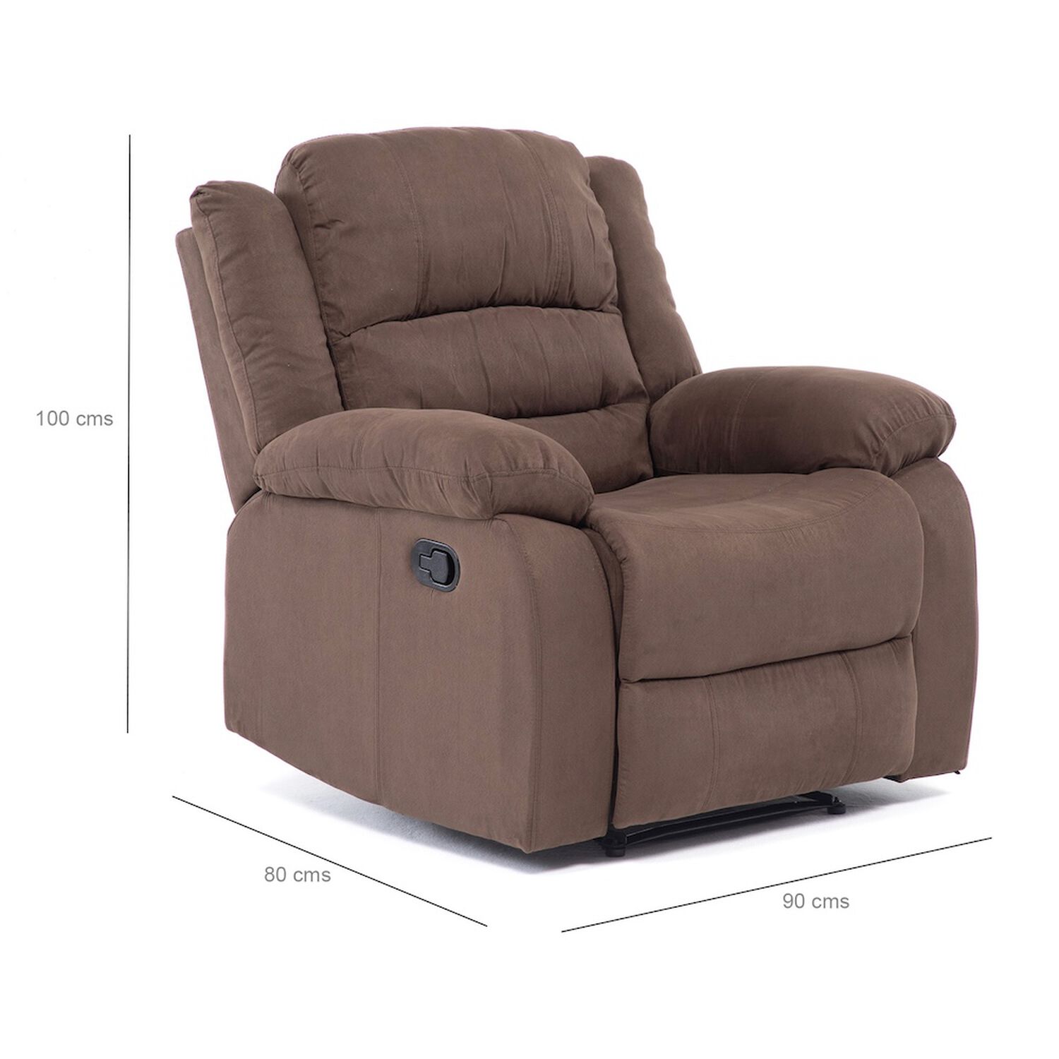 Berger Reclinable Moderno Martell Terciopelo Fg98060r image number 7.0