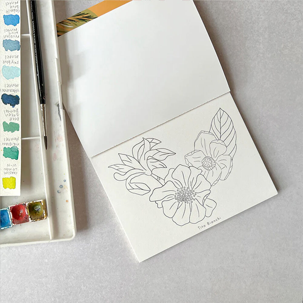 Libro De Viaje Para Colorear Primavera Por Tita Bianchi image number 3.0