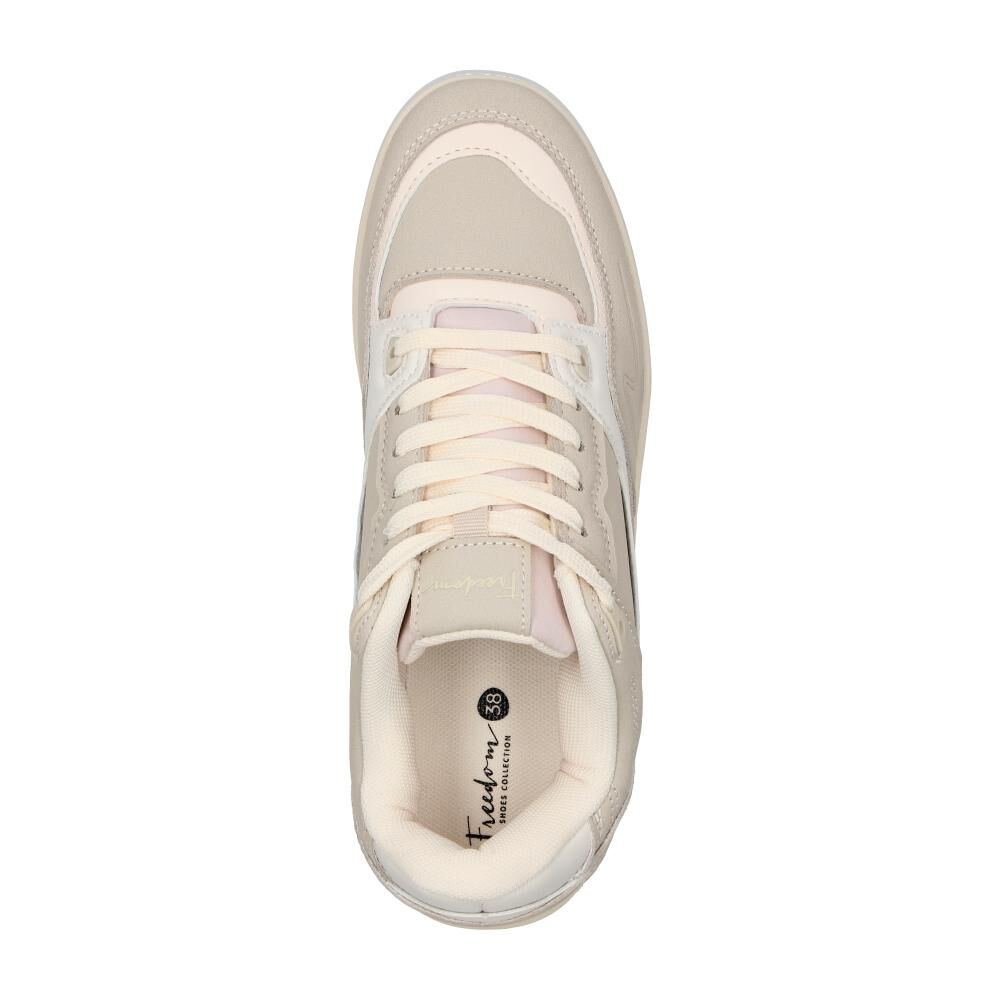 Zapatilla Urbana Mujer Freedom Grey image number 4.0