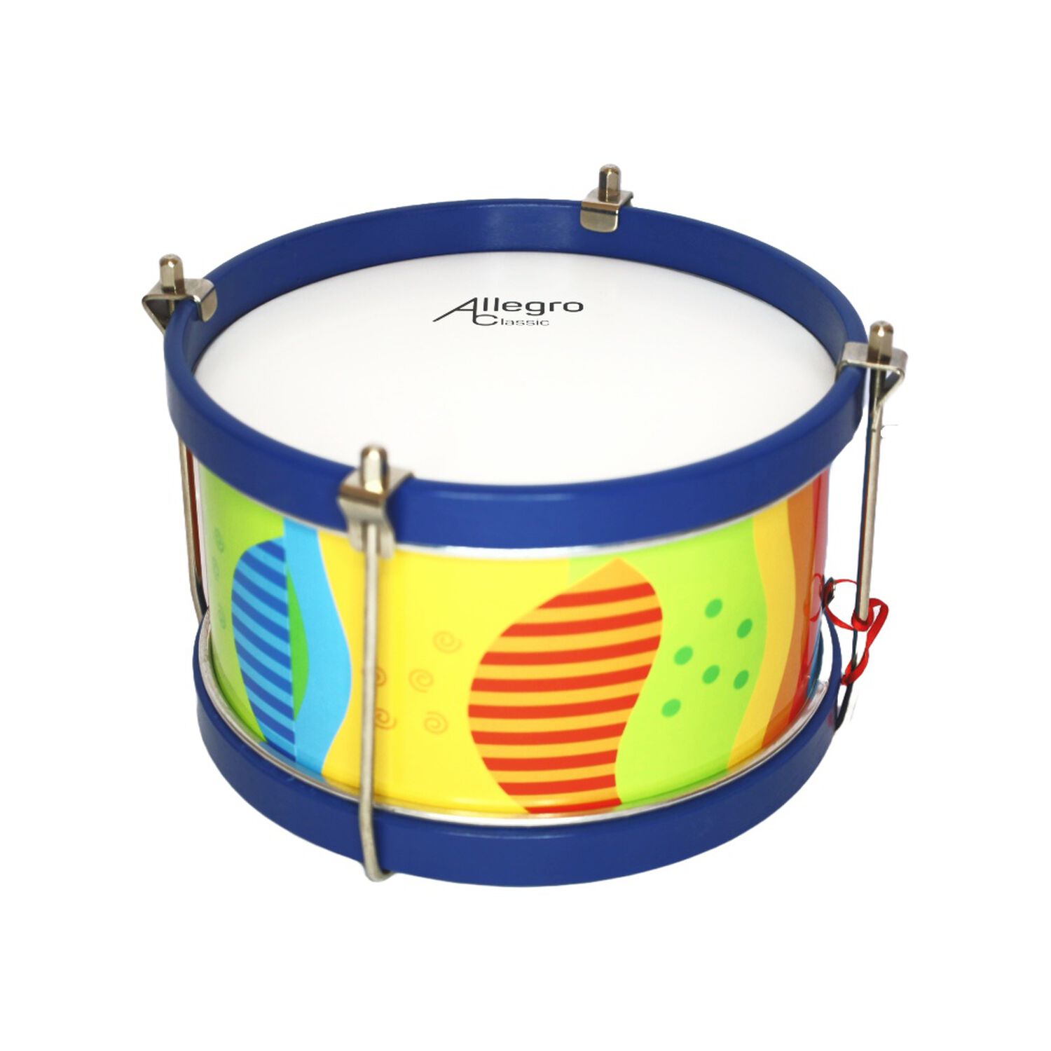 Tambor&iacute;n Para Ni&ntilde;os 8'' Dise&ntilde;o Multicolor All-tk-d Allegro image number 2.0