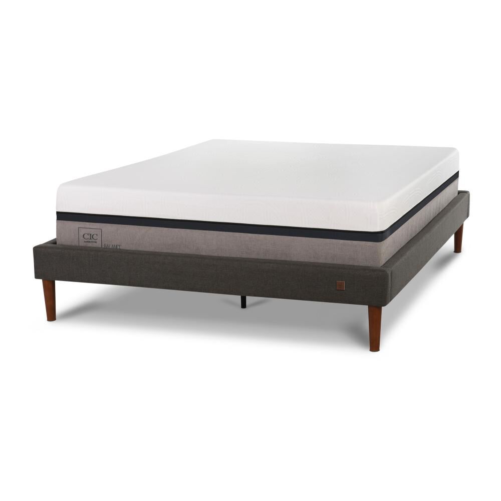 Cama Europea Cic Curve Balance / 2 Plazas / Base Normal image number 1.0