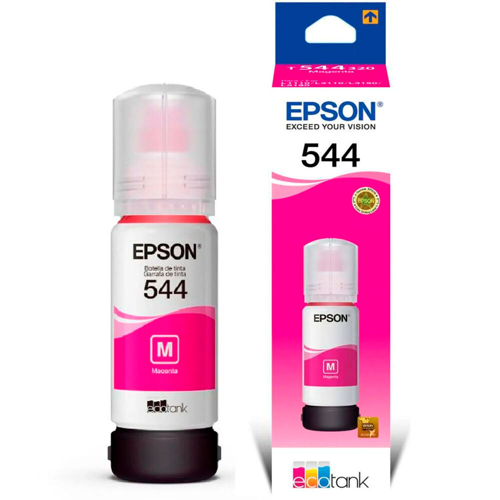 Tinta Epson T544 L1110 L3110 L3150 L316 Original No Genérica image number 1.0