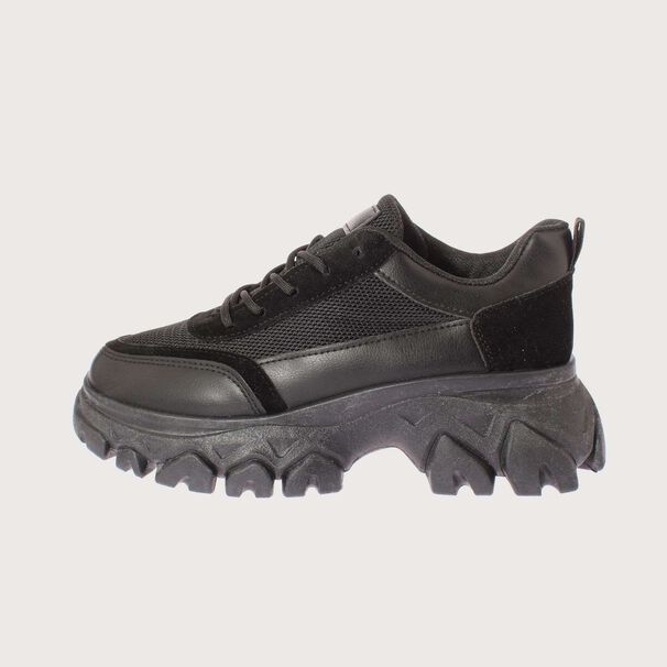 Zapatilla Plataforma Negro Carbin Art. 5ly036black