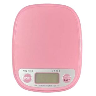 Balanza Digital De Cocina 5 Kg Para Preparaciones Reposteria